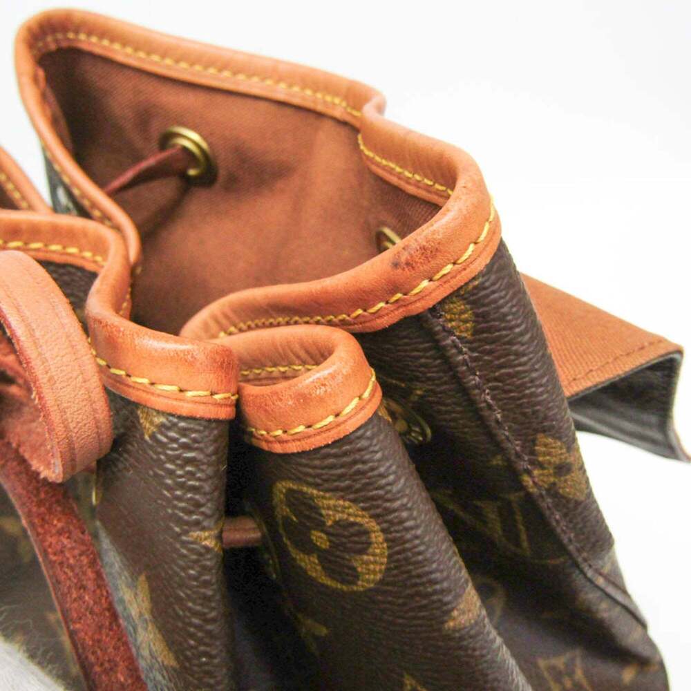 LOUIS VUITTON Brown Monogram Backpack - Picture 9 of 14